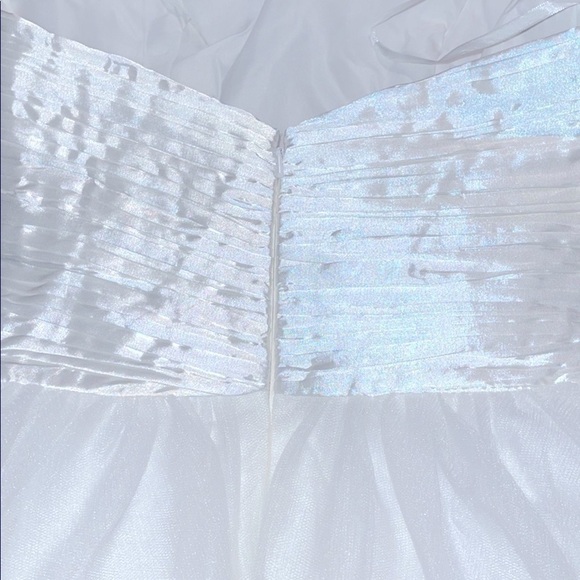 NEW May Queen  Ivory Embellished Convertible Cocktail Dress - Picture 6 of 9